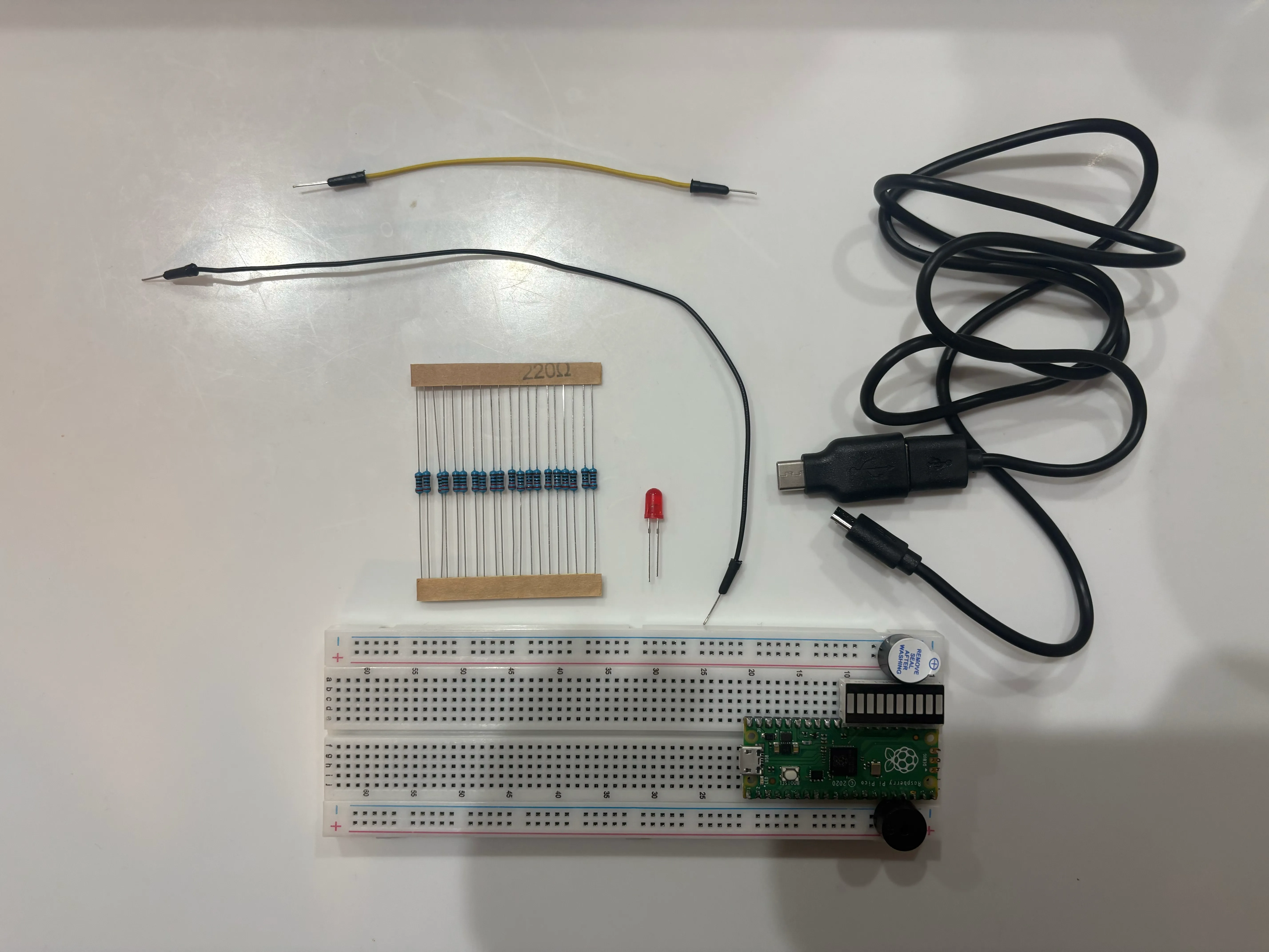 Picoを刺したところ